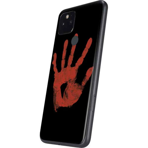 Bloody Handprint Google Pixel 5 Skin